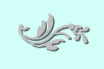 Another fleuron repeat design